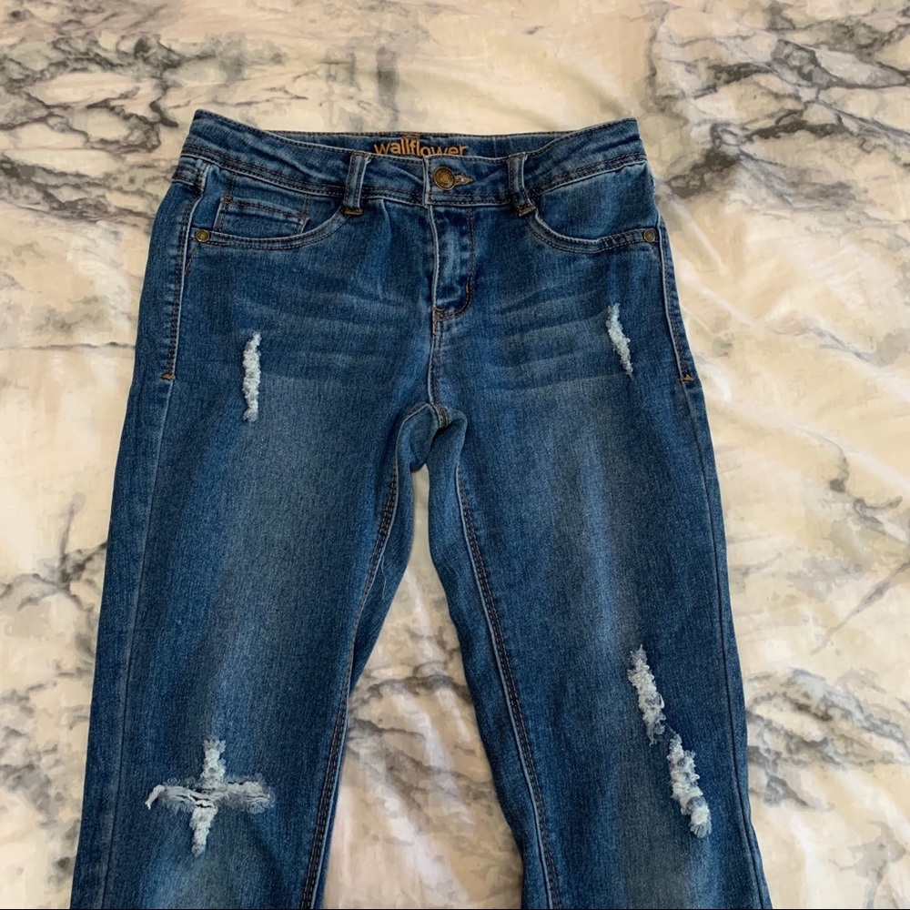 dark was skinny jeans